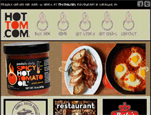 Tablet Screenshot of hottom.com